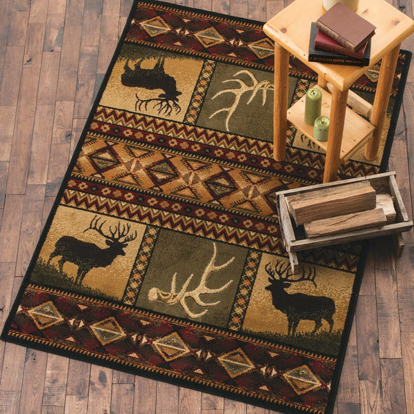 Elk Mountain Rug - 2 x 3 - OUT OF STOCK UNTIL 06/02/2026