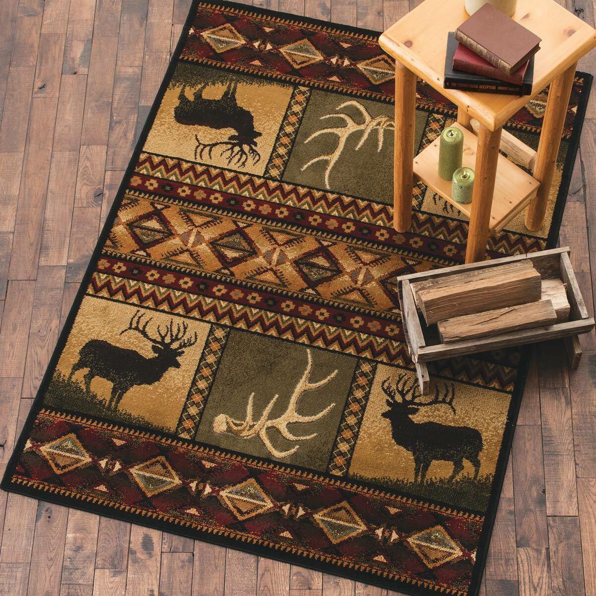 Elk Mountain Rug - 2 x 3 - OUT OF STOCK UNTIL 06/02/2026