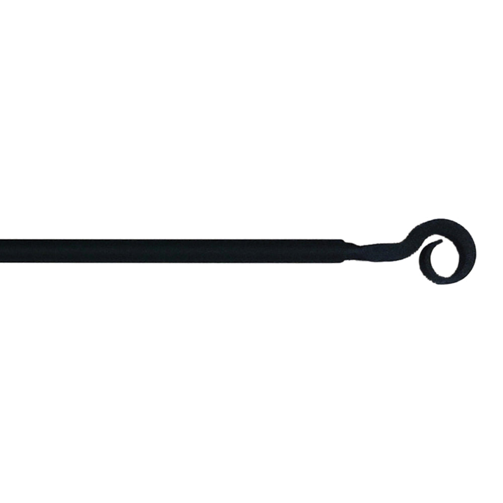 Curl End Curtain Rod