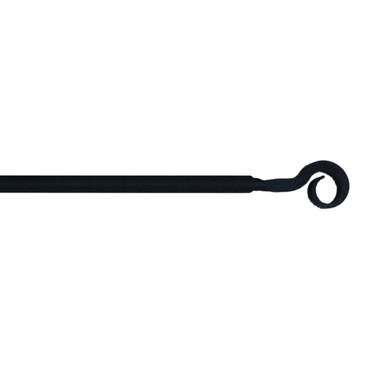 Curl End Curtain Rod