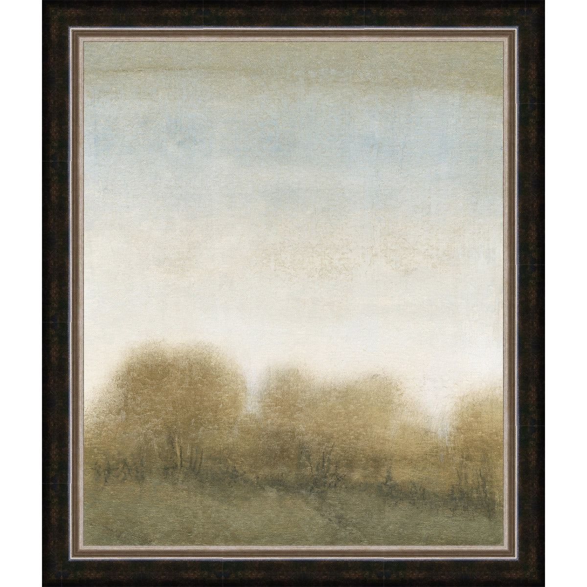 Amber Leaves II Framed Print