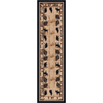Northern Wildlife Rug - 2 x 8