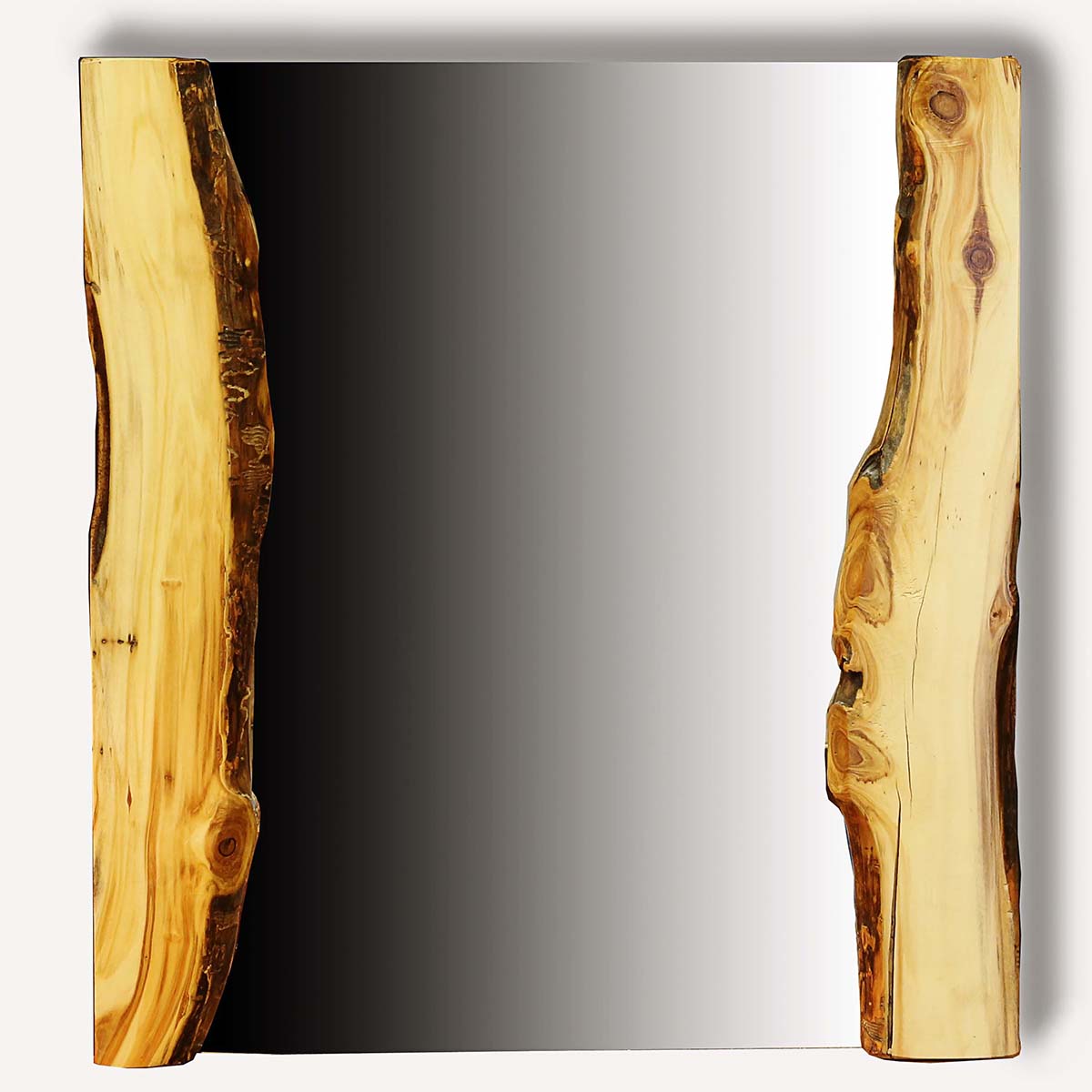 American Aspen Log Mirror