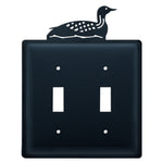Loon Double Switch Cover