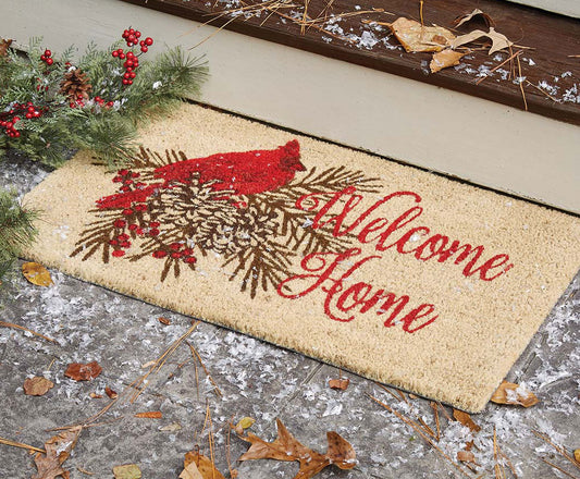 Red Bird Doormat