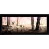 Morning Deer Personalized Framed Canvas