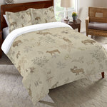 Wilderness Fauna Duvet Cover - King