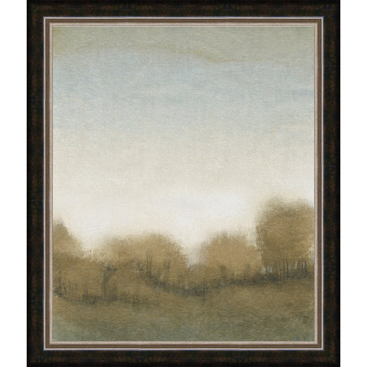 Amber Leaves I Framed Print