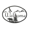 Bear Script Welcome Sign