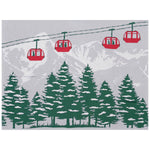 Ski Lift Indoor/Outdoor Throw