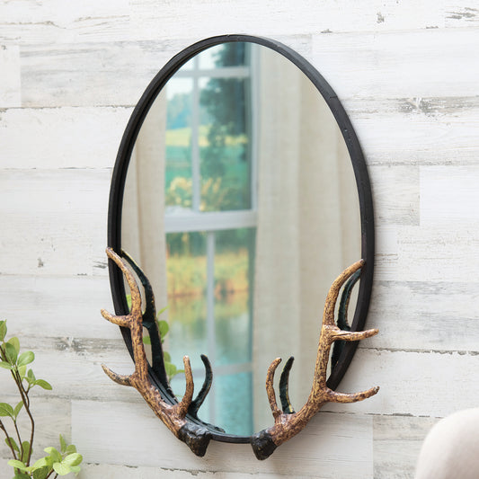 Antler Pair Wall Mirror - OUT OF STOCK UNTIL 06/09/2026