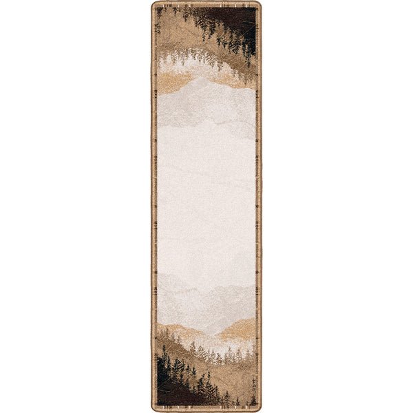 Mountain Crest Rust Rug - 2 x 8