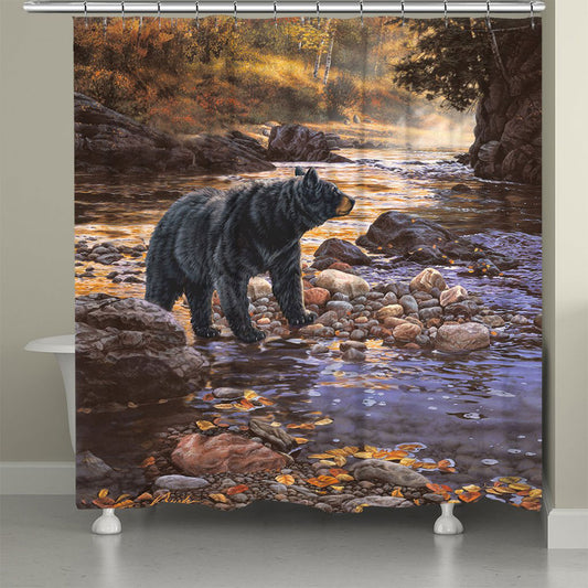 Bear Crossing Shower Curtain