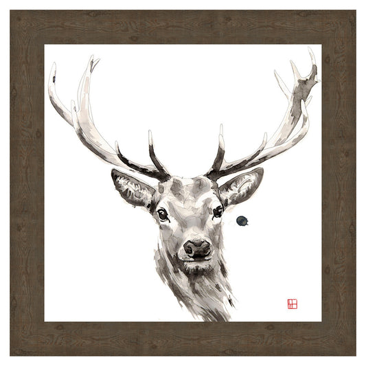 Elk Framed Canvas