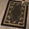 Black Bear Cabin Rug - 4 x 5