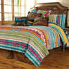 Fuchsia Tribal 2-Piece Quilt Bed Set - Twin - OVERSTOCK