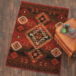 Desert Mesa Red Rug - 2 x 8