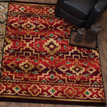 Crimson Trails Rug - 11 x 13