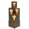 Southwest Metal Candle Holder