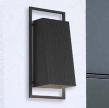 Orion Black Indoor/Outdoor Wall Sconce - Large - OUT OF STOCK UNTIL 09/22/2026