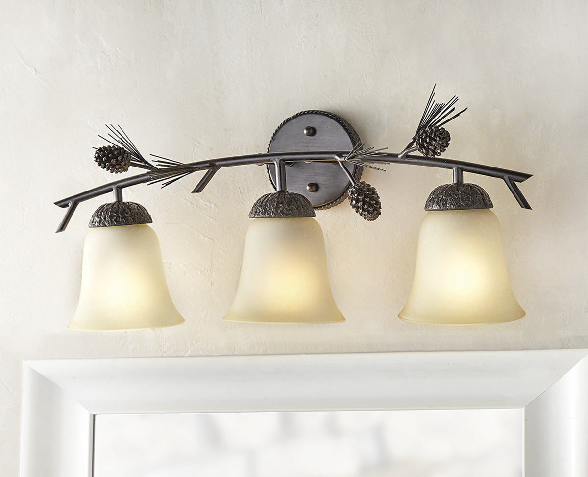Ponderosa Vanity Light - 3 Light