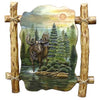 Rising Sun Moose Wall Art - Large
