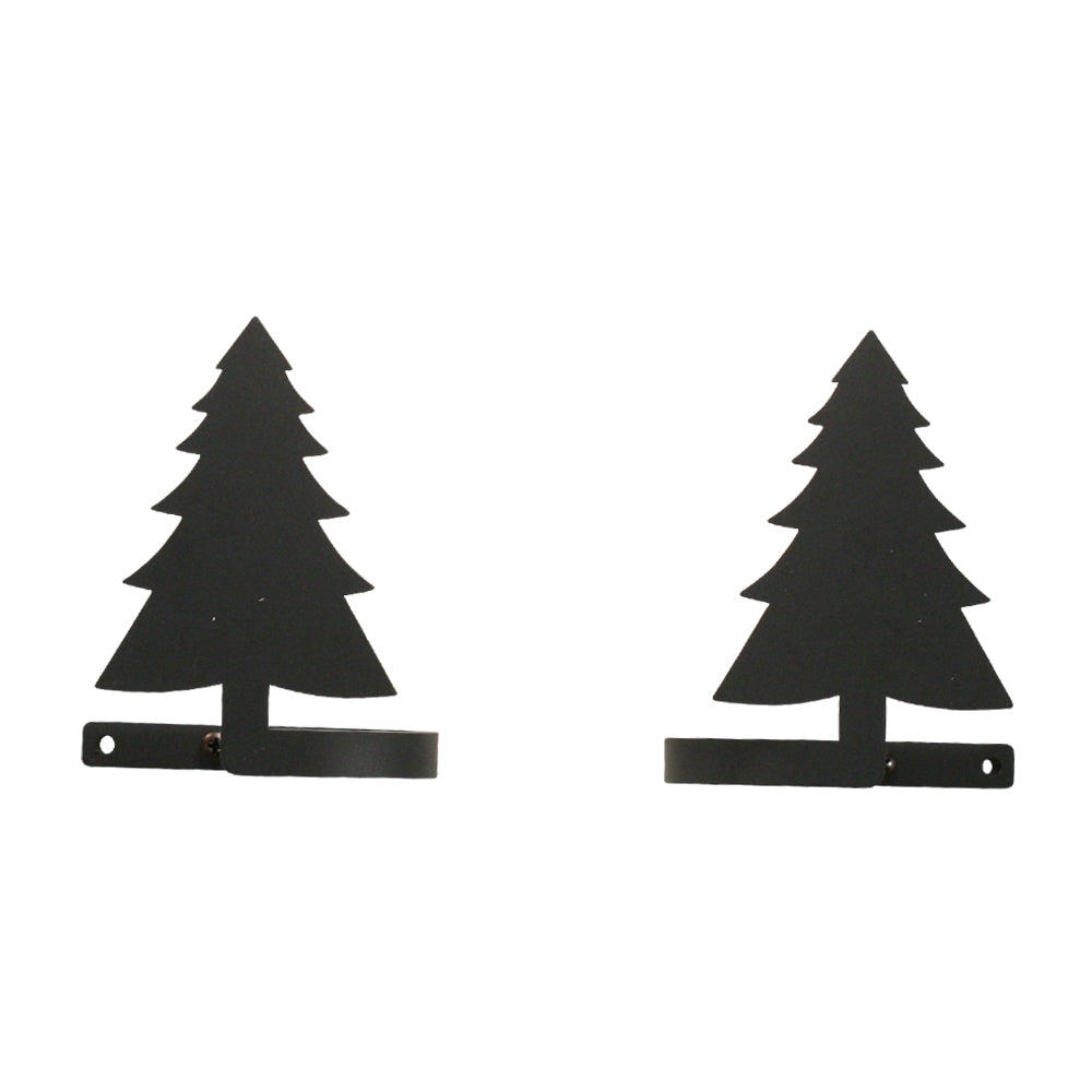 Pine Tree Curtain Tie Backs Pair