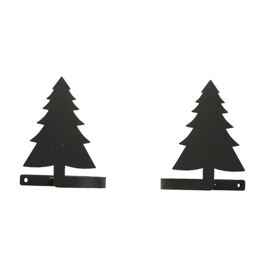 Pine Tree Curtain Tie Backs Pair
