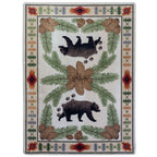 Bear Tracks Rug - 3 x 4