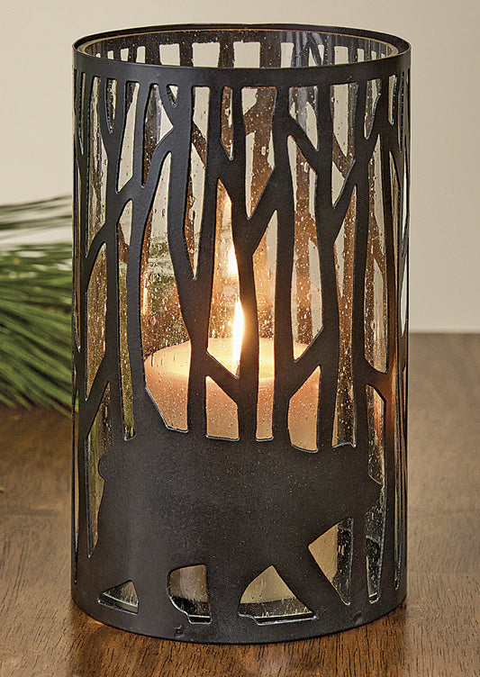 Woodland Bear Pillar Candle Holder- SALE