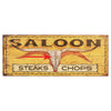Yellow Saloon Personalized Sign