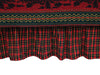 Wooded River Bear 5 Bedskirt - King