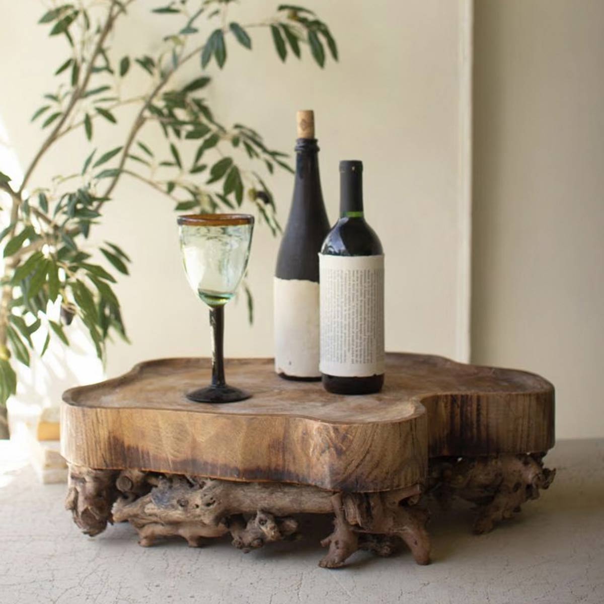 Klamath Natural Wood Serving Tray