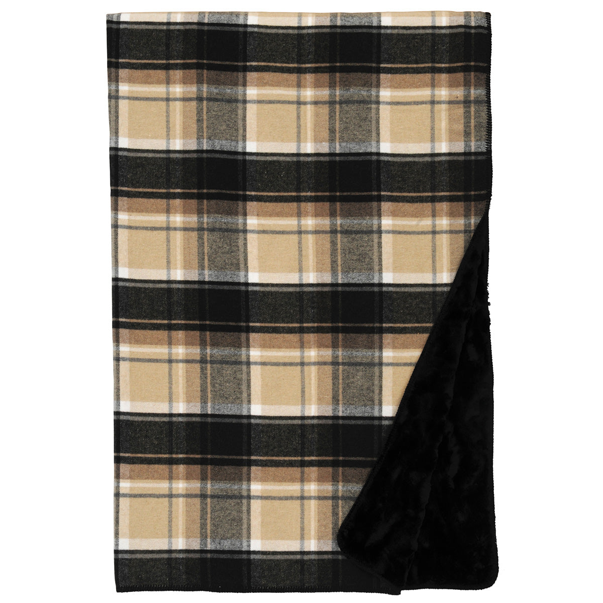 Trapper Plaid Throw