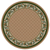 Evergreen Light Sandstone Rug - 8 Ft. Round