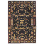 Night Moose Hooked Wool Rug - 6 x 9 - OUT OF STOCK UNTIL 09/03/2026