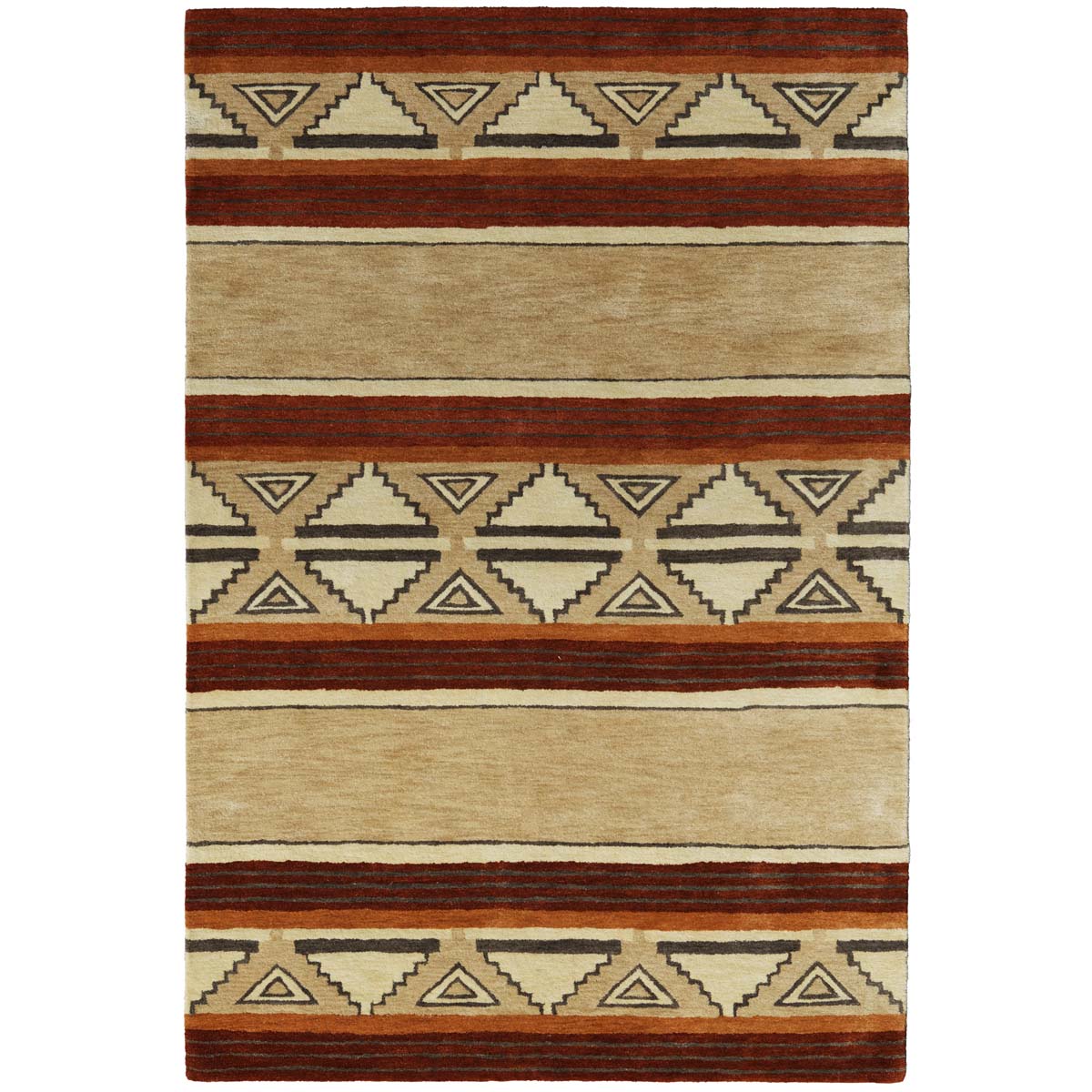 Taos Beige Rug - 5 x 7
