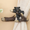Bear Branch Curtain Tiebacks - Set of 2