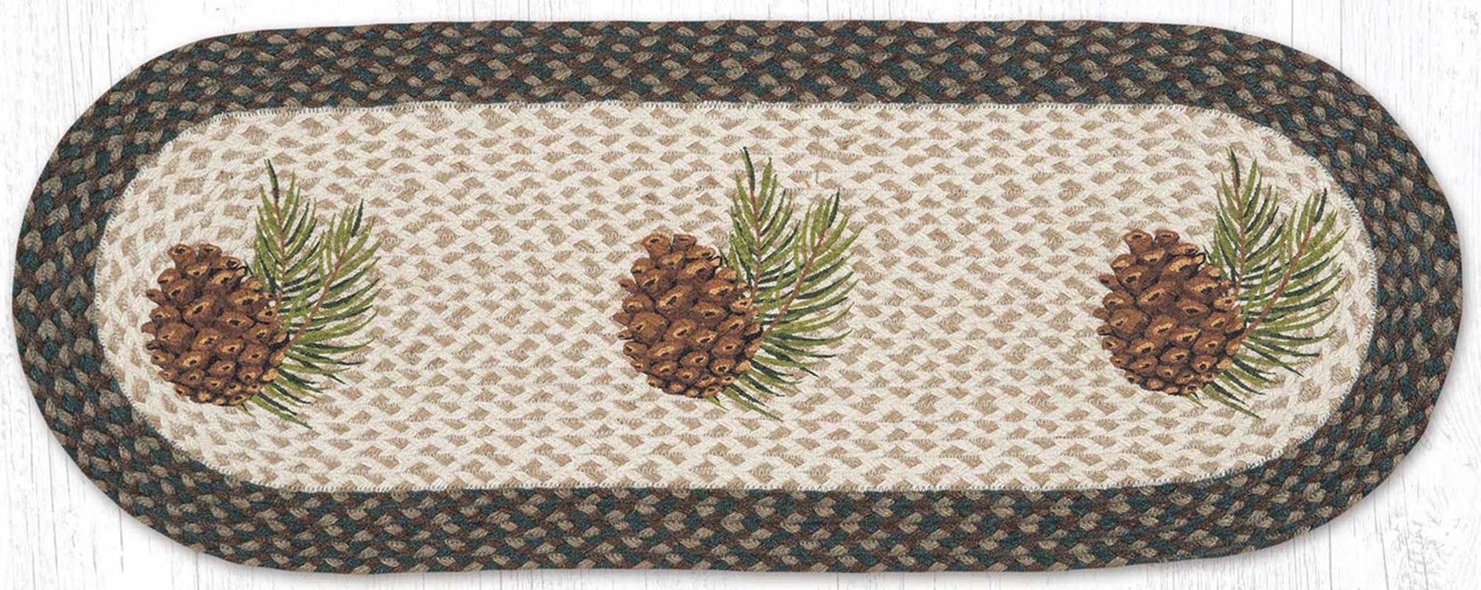 Pinecone Flourish Table Runner - OUT OF STOCK UNTIL 07/06/2026