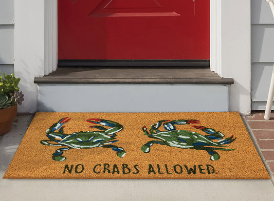 No Crabs Outdoor Coir Mat - 2 x 3