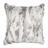Gray Pieced Rabbit Pillow - 20 x 20