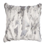 Gray Pieced Rabbit Pillow - 20 x 20