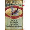 Royal Flush Sign - 17 x 44