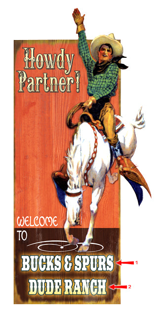 Howdy Partner Sign