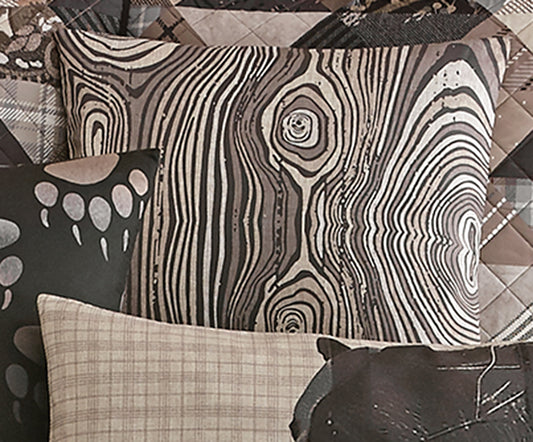 Echo Tree Plank Accent Pillow - CLEARANCE