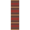 Santa Fe Stripe Rug - 2 x 8
