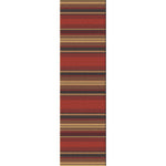 Santa Fe Stripe Rug - 2 x 8