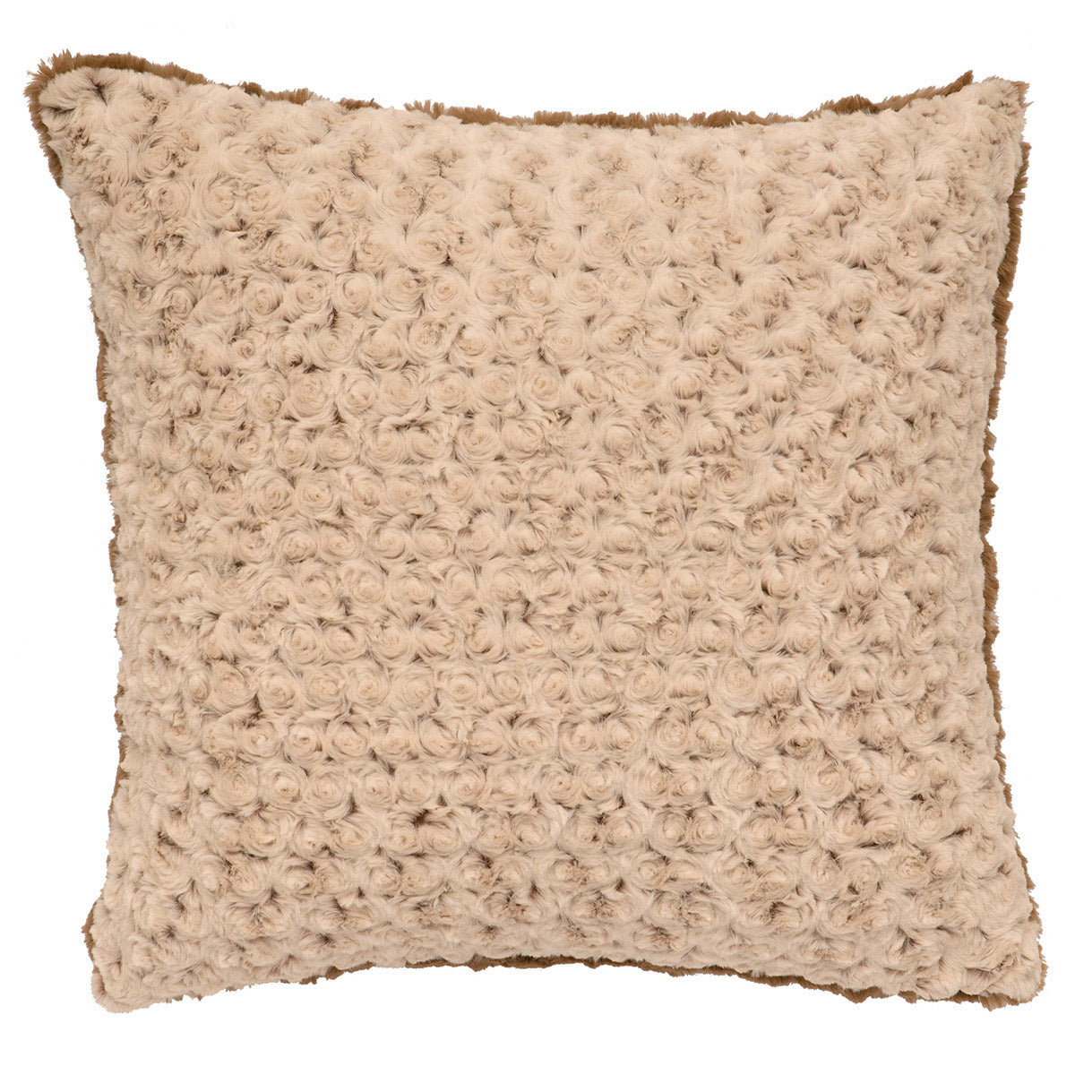 Bella Rosebud Cuddle Fur Euro Sham