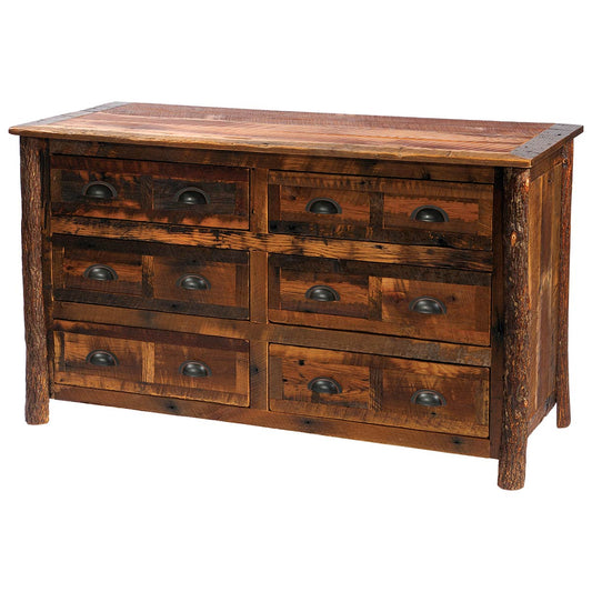 Appalachian Six Drawer Dresser