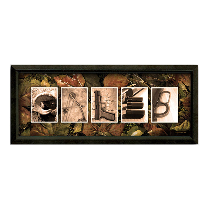 Personalized Hunter's Paradise Framed Canvas
